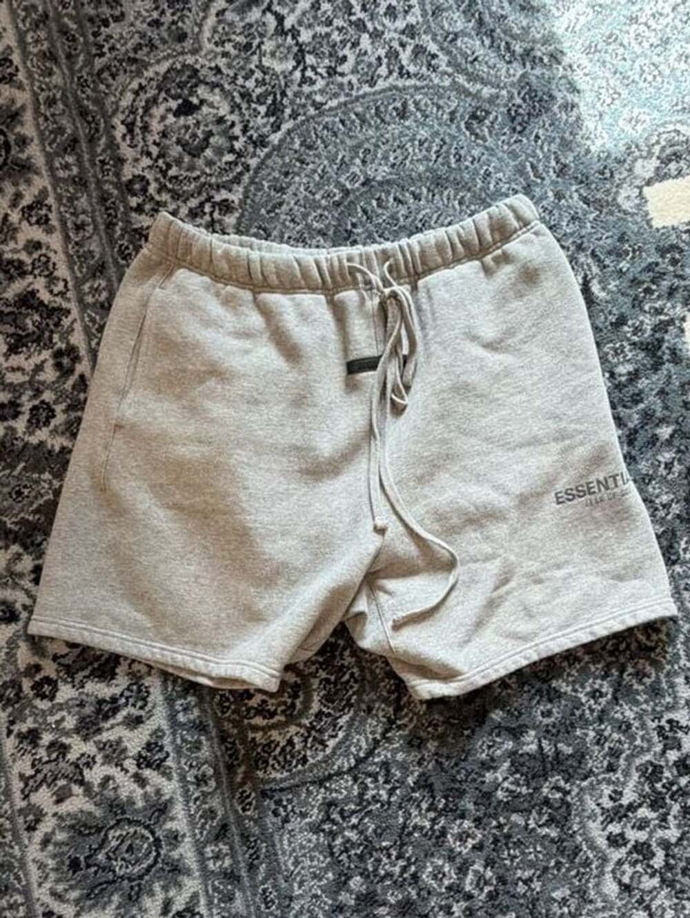 Essentials Dark Oat Medium Men Shorts